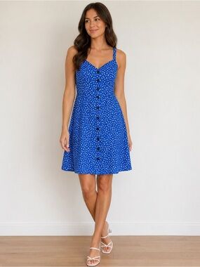 Banana Republic blue strappy sundress